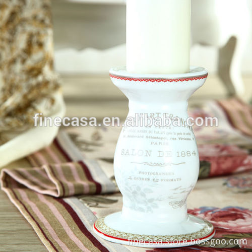 Elegant Ceramic Candle Holder